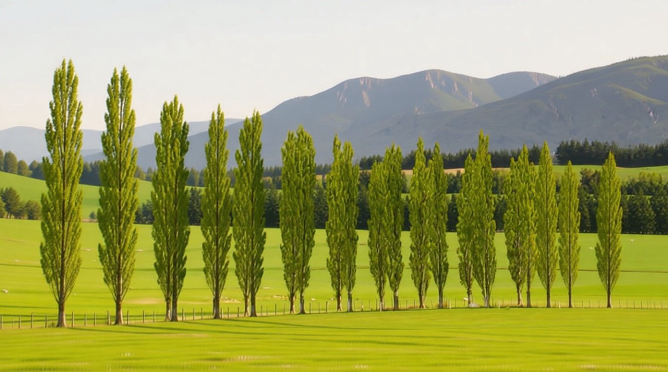 Le peuplier : une croissance verticale pour un bois léger