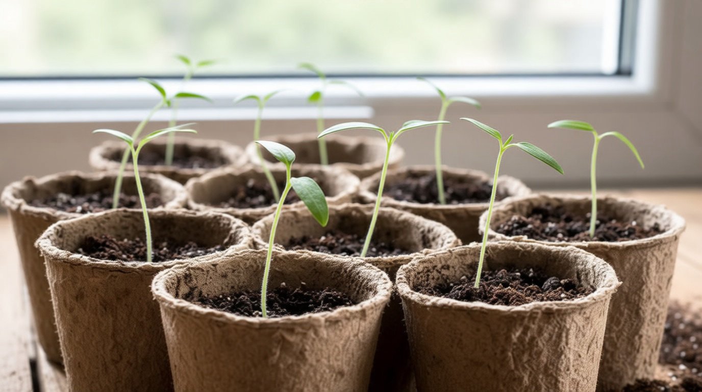 1. Tomates : lancer les semis sous abri chauffé 🍅