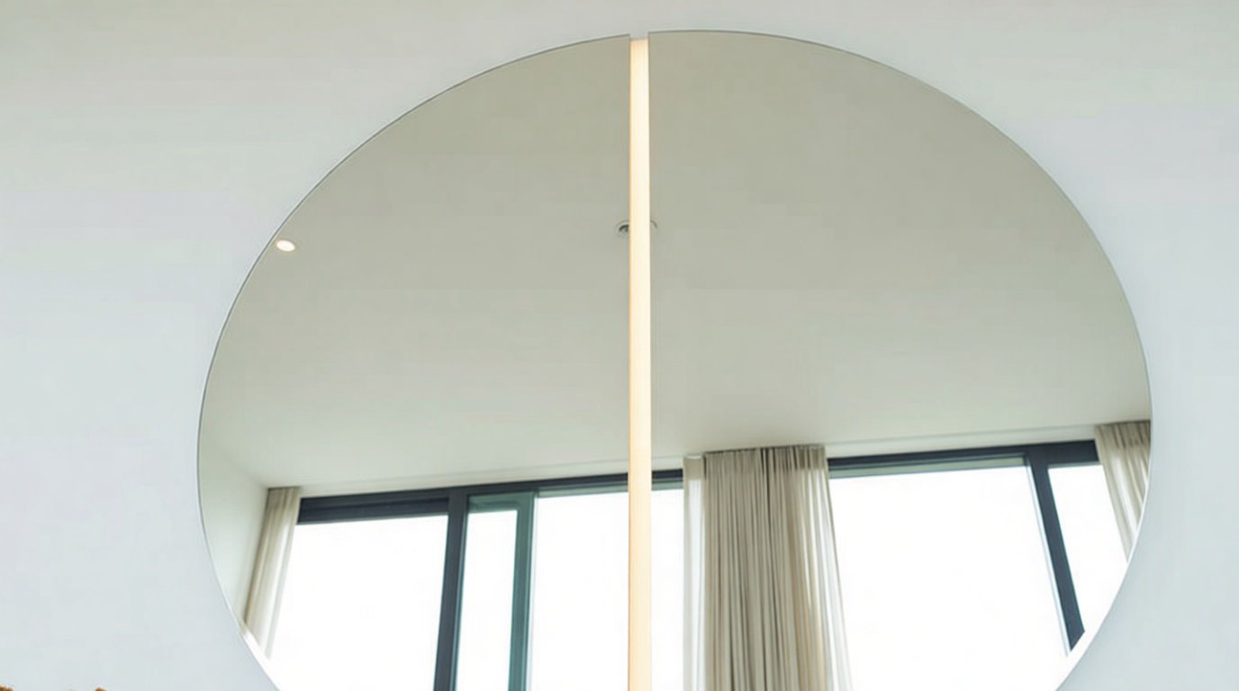 Jeux de miroirs et lumière pour agrandir l'espace 🪞