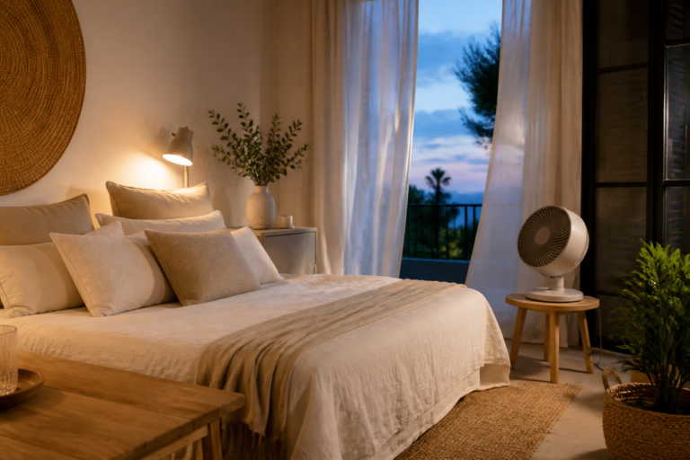 Chambre trop chaude la nuit : retrouver un vrai confort d’été — couverture