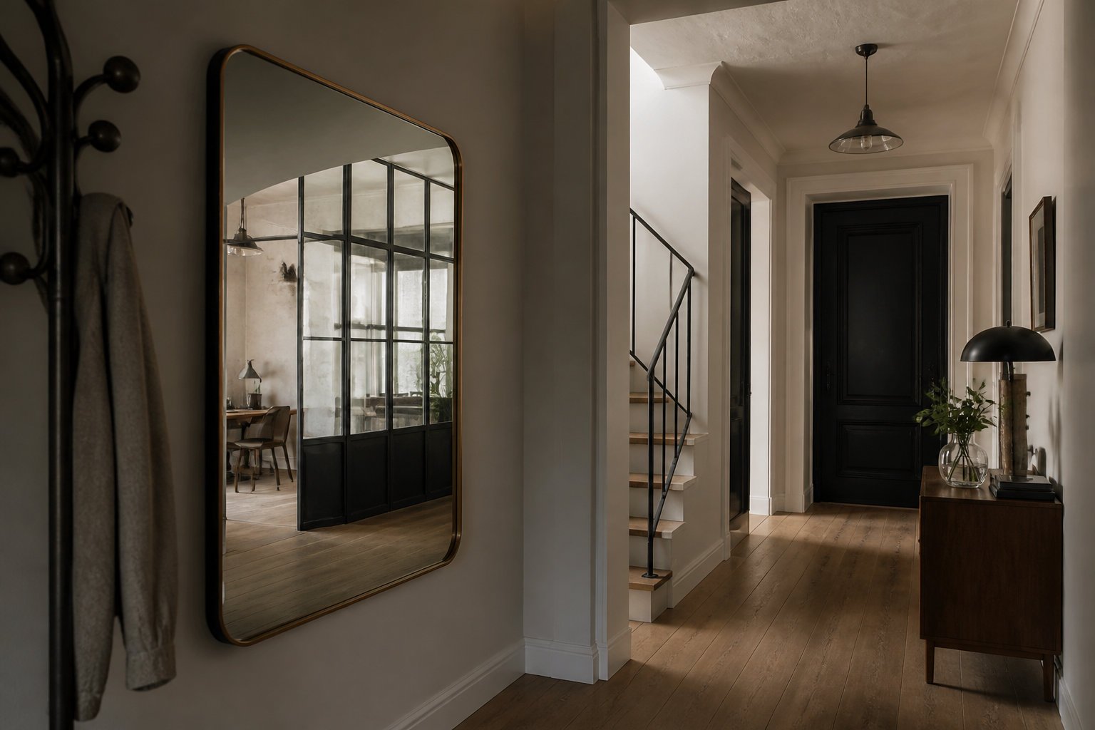 Comment transformer une entrée sombre en espace lumineux ? 💡