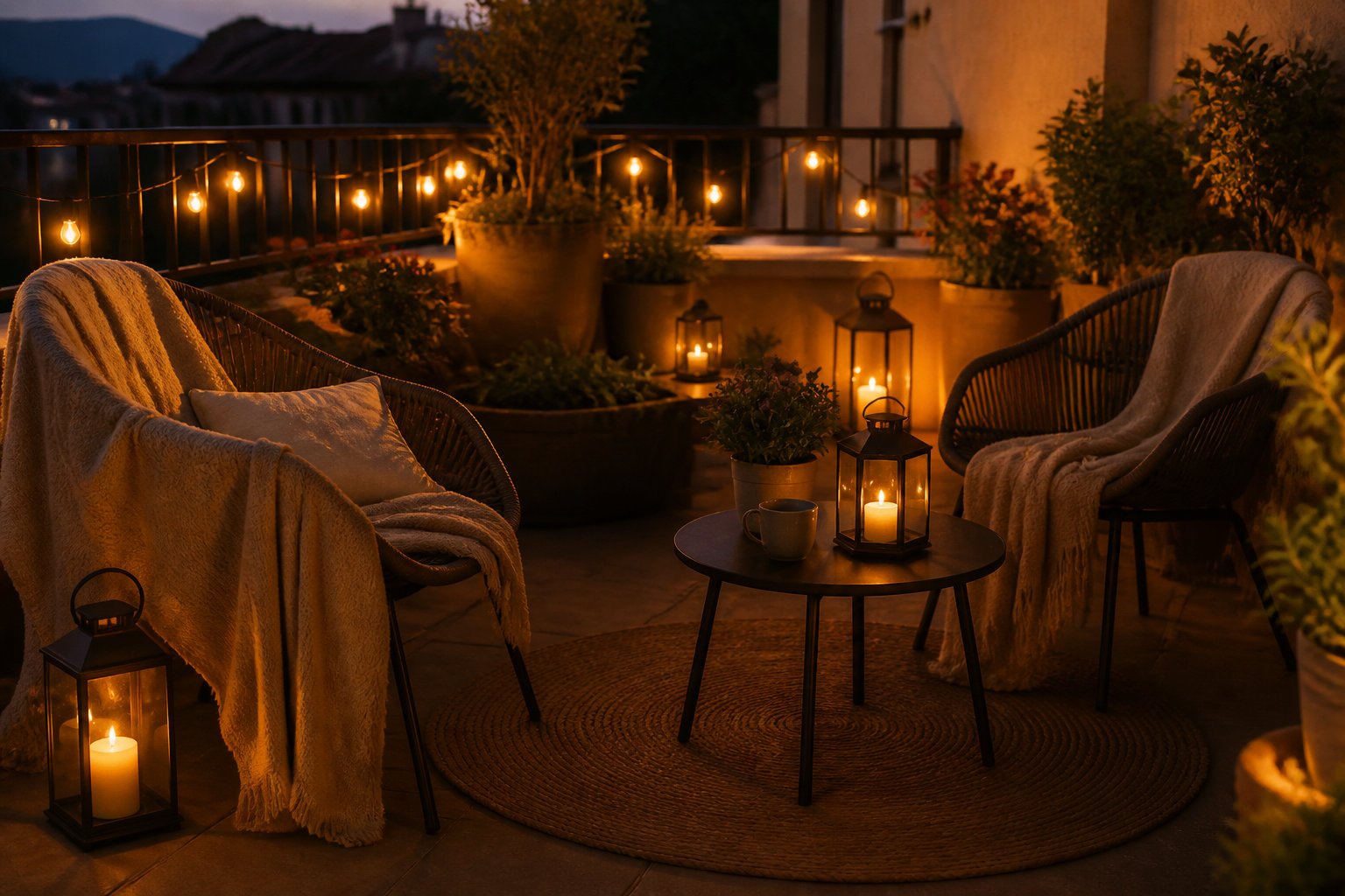L'art de créer une ambiance chaleureuse sur votre terrasse 🌿